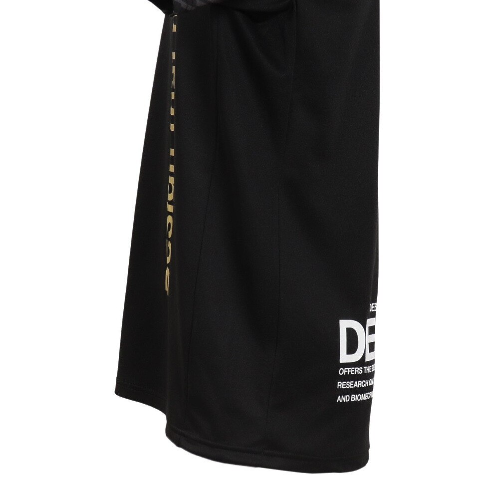 デサント（DESCENTE）（メンズ）バレーボールウェア 半袖バレーボールシャツ DVUVJA52 BK