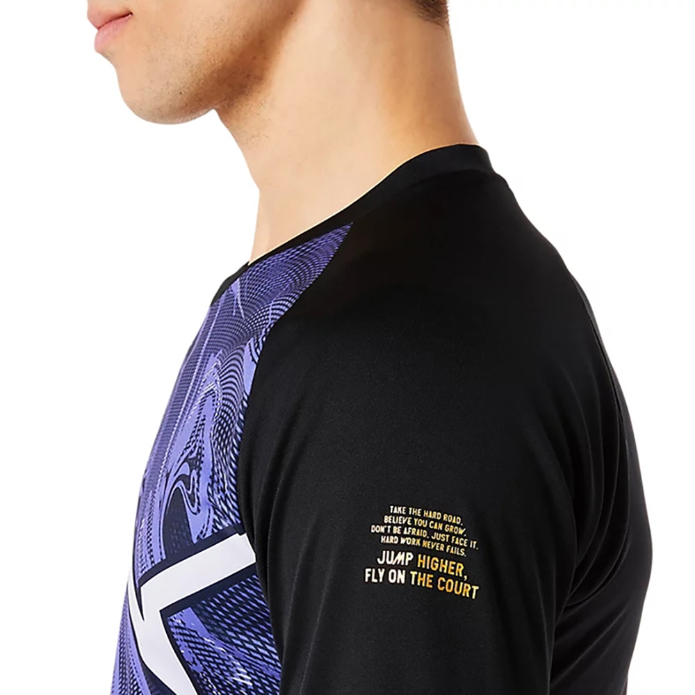 アシックス（ASICS）（メンズ）バレーボールウェア クールグラフィック長袖シャツ 2051A343.500