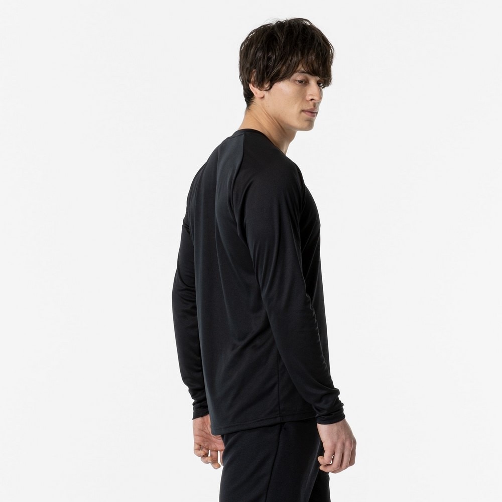 ミズノ（MIZUNO）（メンズ、レディース）バレーボールウェア 長袖 FUNTASTプラクティスシャツ V2MAA52109 速乾
