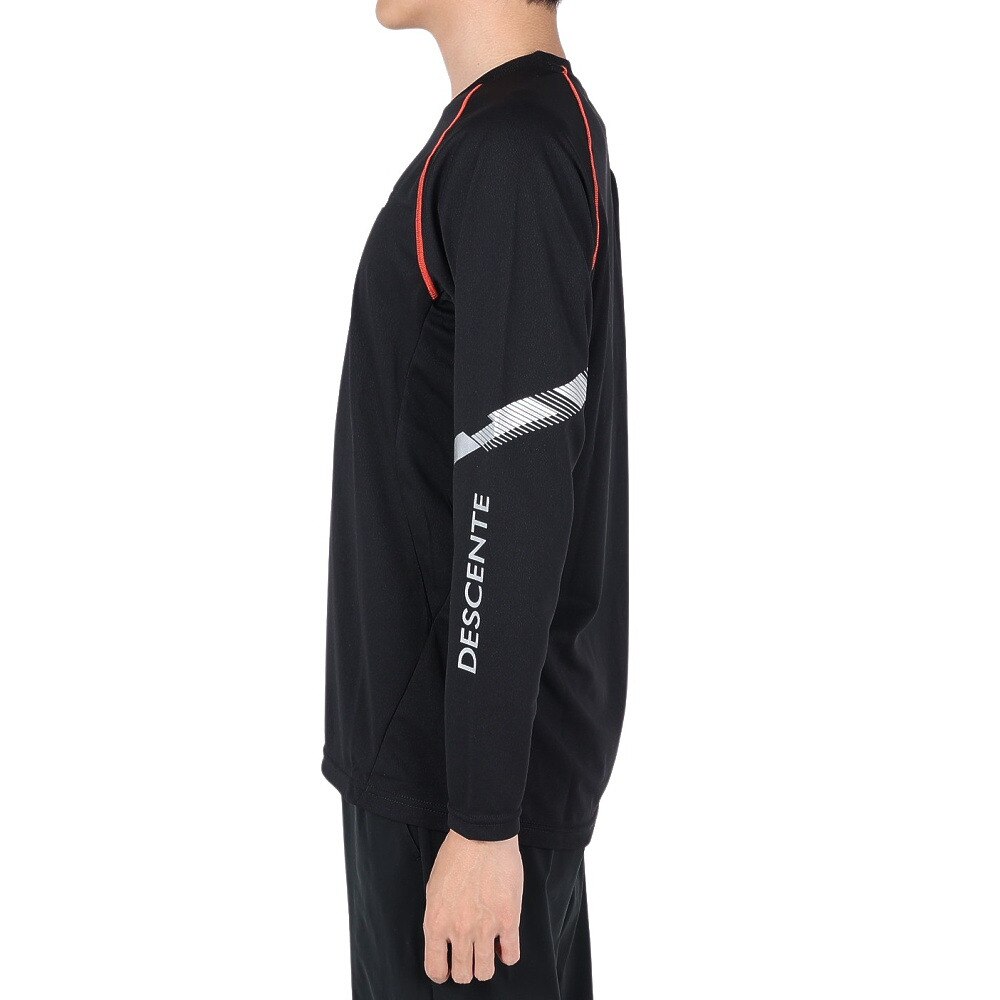 デサント（DESCENTE）（メンズ）バレーボールウェア 長袖バレーボールシャツ DVUWJB50 BK