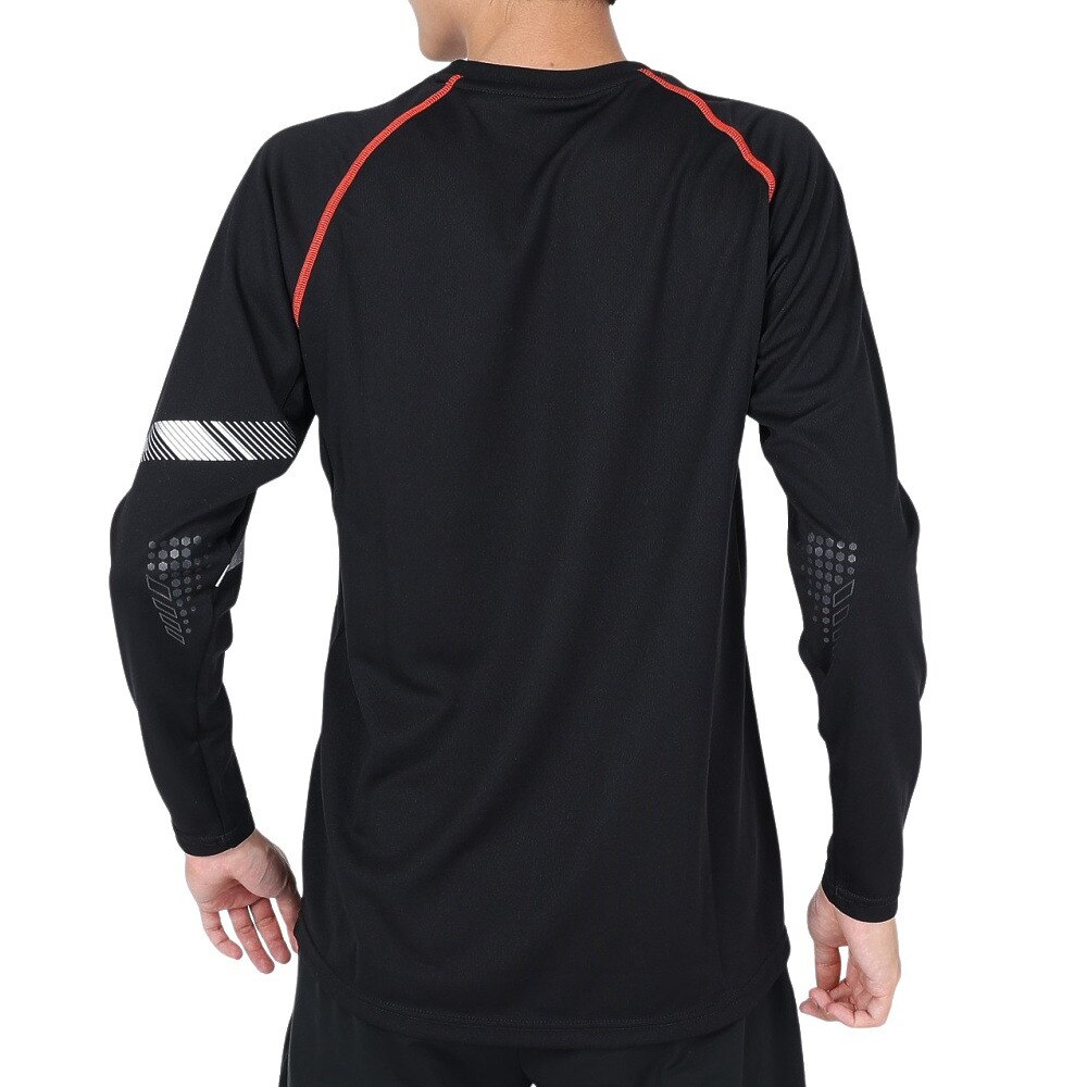 デサント（DESCENTE）（メンズ）バレーボールウェア 長袖バレーボールシャツ DVUWJB50 BK