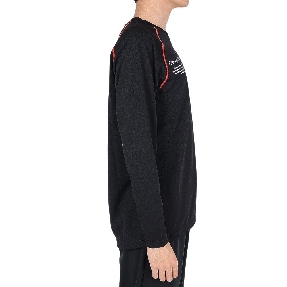デサント（DESCENTE）（メンズ）バレーボールウェア 長袖バレーボールシャツ DVUWJB50 BK