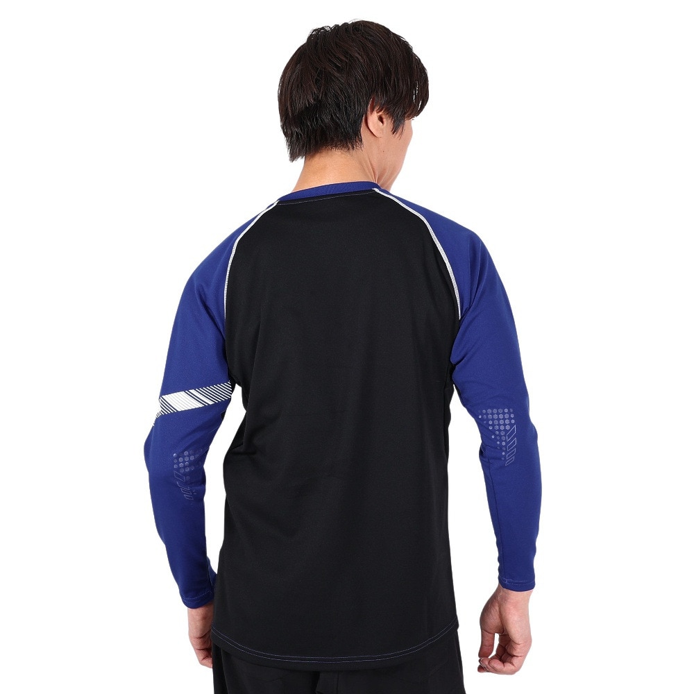 デサント（DESCENTE）（メンズ）バレーボールウェア 長袖バレーボールシャツ DVUWJB50 BL 速乾