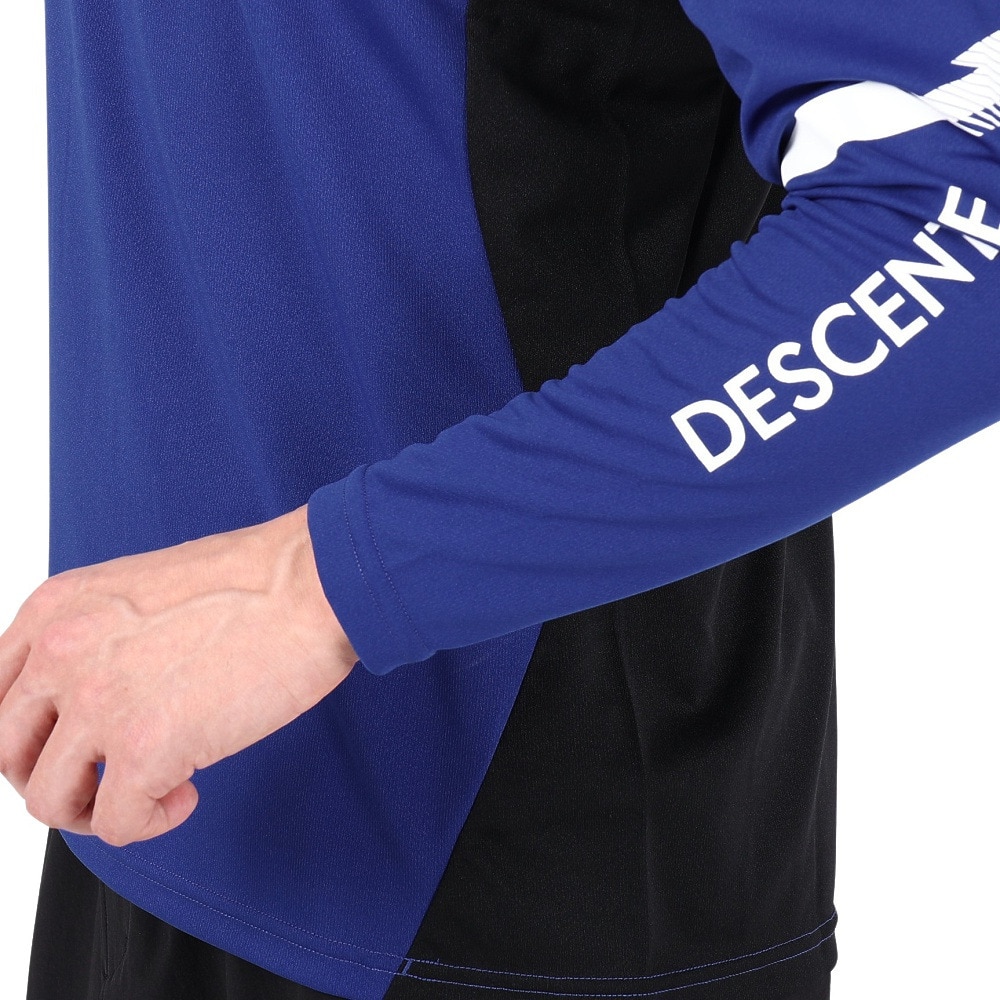 デサント（DESCENTE）（メンズ）バレーボールウェア 長袖バレーボールシャツ DVUWJB50 BL 速乾