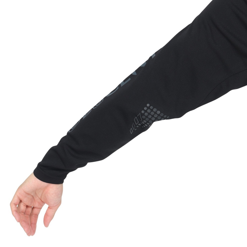 デサント（DESCENTE）（メンズ、レディース）バレーボールウェア 長袖バレーボールシャツ DV4FLT01U BK00
