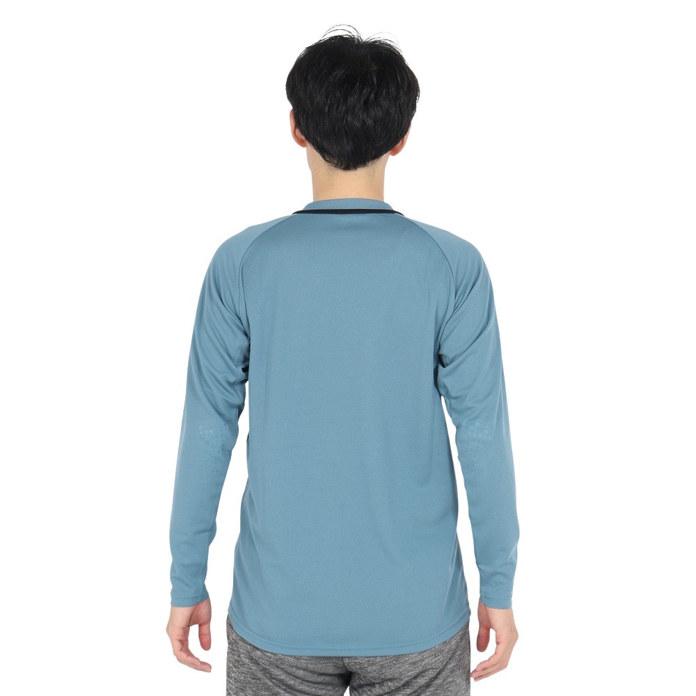 デサント（DESCENTE）（メンズ、レディース）バレーボールウェア 長袖バレーボールシャツ DV4FLT01U BL00