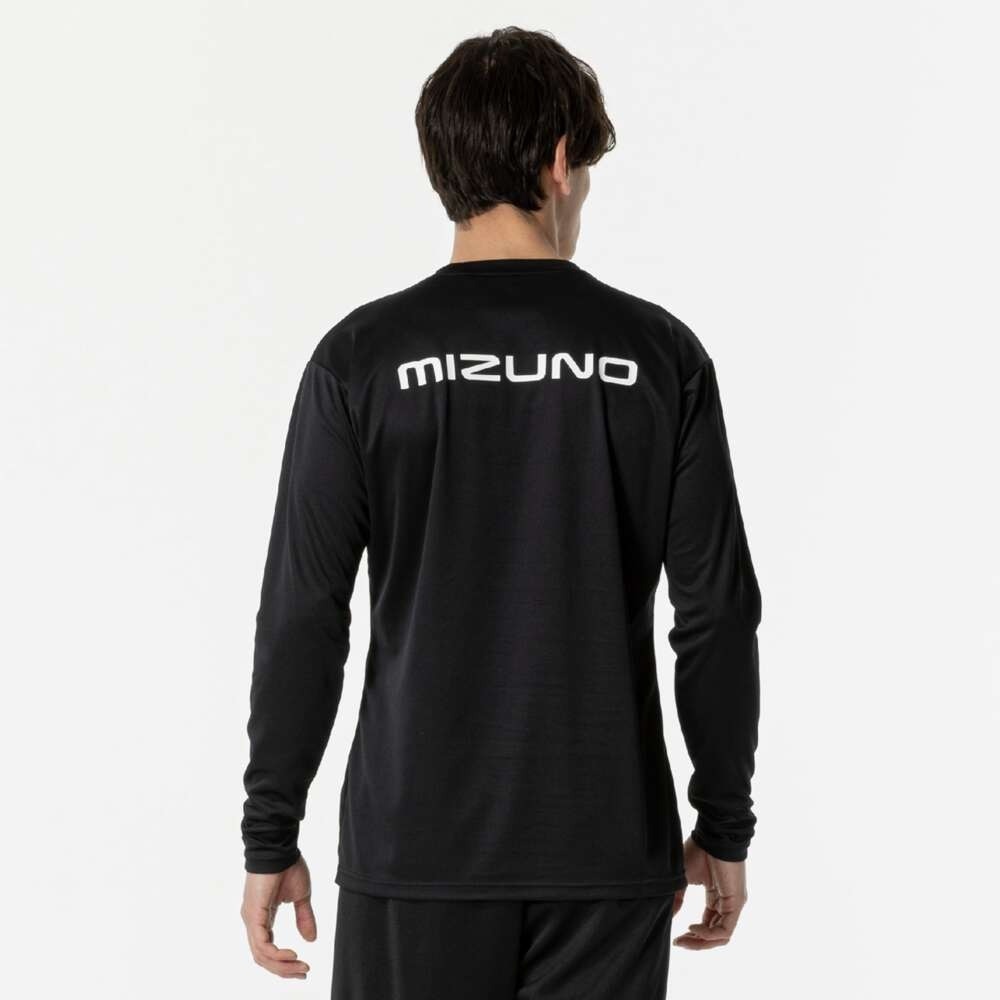 ミズノ（MIZUNO）（メンズ、レディース）バレーボールウェア 長袖 Basicプラクティスシャツ V2MAB53209