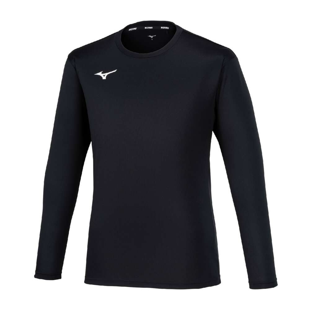 ミズノ（MIZUNO）（メンズ、レディース）バレーボールウェア 長袖 Basicプラクティスシャツ V2MAB53209