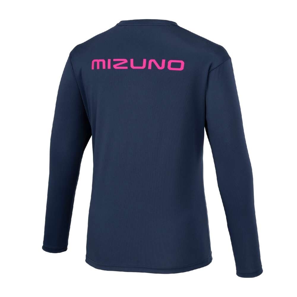 ミズノ（MIZUNO）（メンズ、レディース）バレーボールウェア 長袖 Basicプラクティスシャツ V2MAB53214