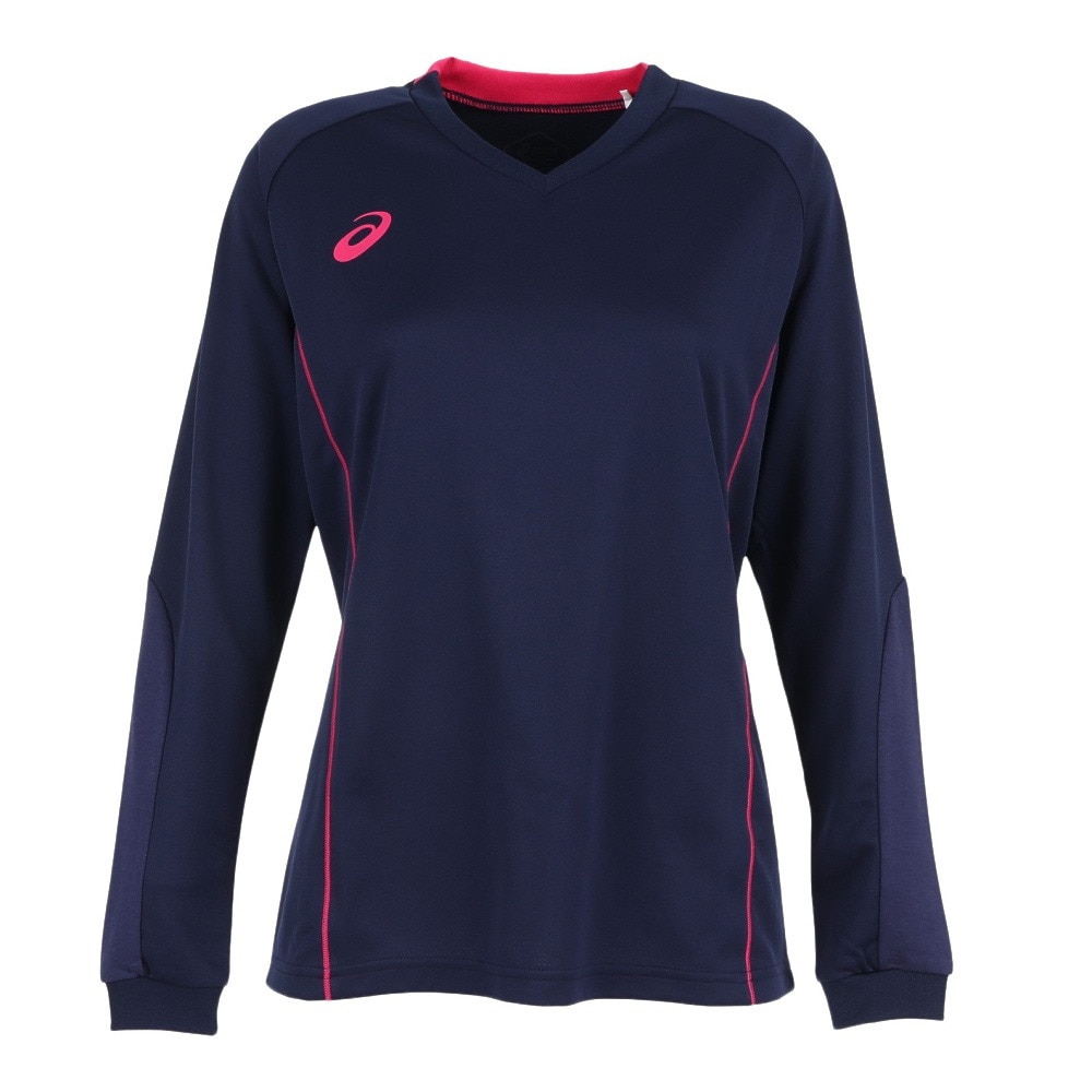 アシックス|レディース バレーボールウェア Tシャツ 長袖 プラクティスロングスリーブトップス 2052A043.400 練習着 - スポーツ用品はスーパースポーツゼビオ アシックス|レディース バレーボールウェア Tシャツ 長袖 プラクティスロングスリーブトップス 2052A043.400 練習着 - スポーツ用品はスーパースポーツゼビオ