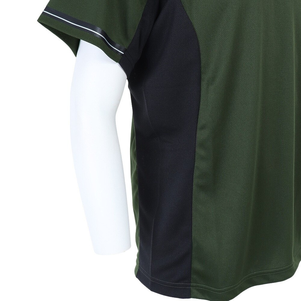 デサント（DESCENTE）（メンズ）バレーボールウェア 半袖プラクティスシャツ DVUUJA50 KH