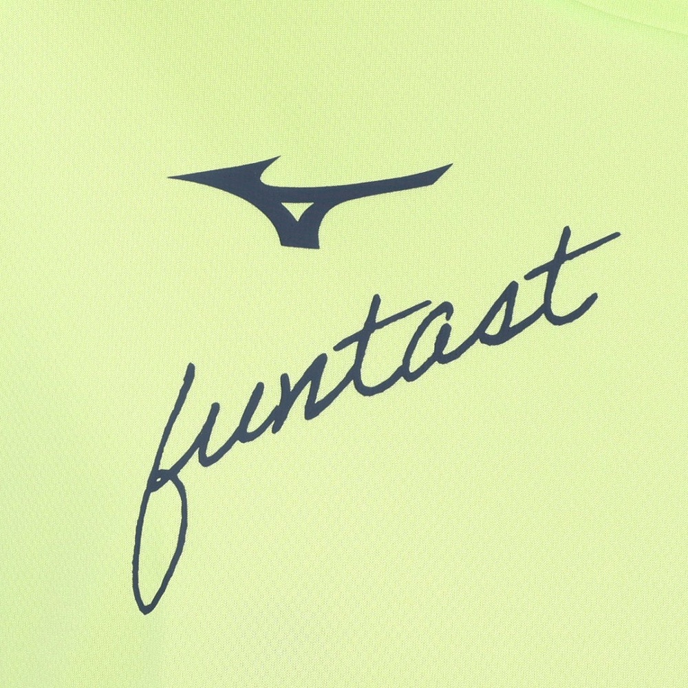 ミズノ（MIZUNO）（メンズ）バレーボールウェア FUNTASTプラクティスシャツ 半袖 V2MAA10137 速乾