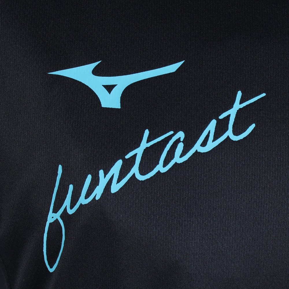 ミズノ（MIZUNO）（メンズ）バレーボールウェア FUNTASTプラクティスシャツ 半袖 V2MAA10192 速乾