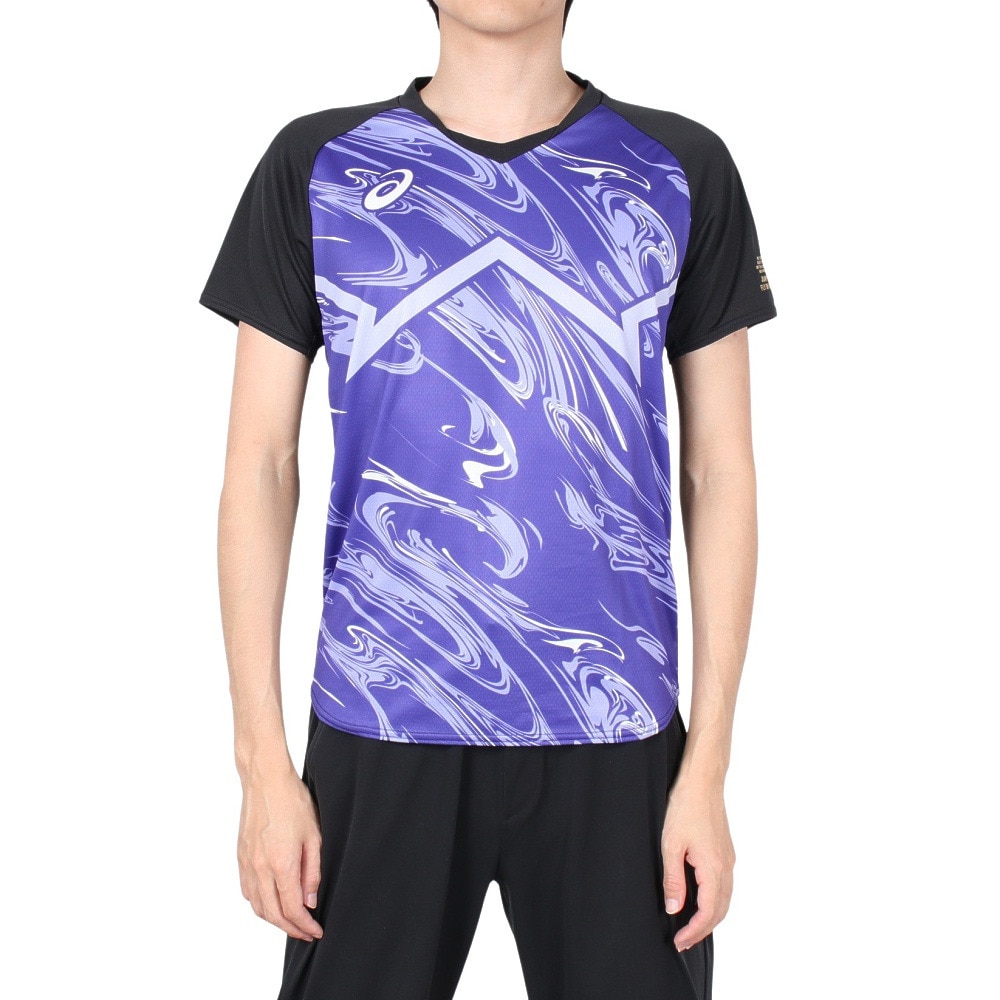 アシックス（ASICS）（メンズ）バレーボールウェア クールグラフィック半袖シャツ 2051A324.500