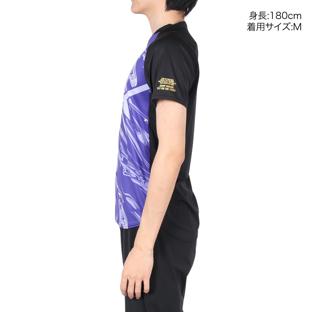 アシックス（ASICS）（メンズ）バレーボールウェア クールグラフィック半袖シャツ 2051A324.500