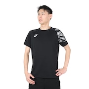 アシックス（ASICS）（メンズ）バレーボールウェア ドライプリント半袖シャツ 2051A328.002