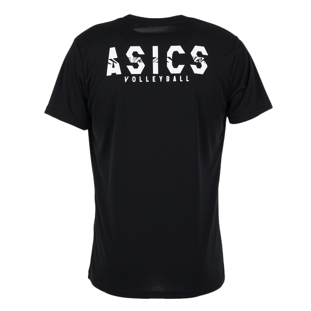 アシックス（ASICS）（メンズ）バレーボールウェア ドライプリント半袖シャツ 2051A332.002