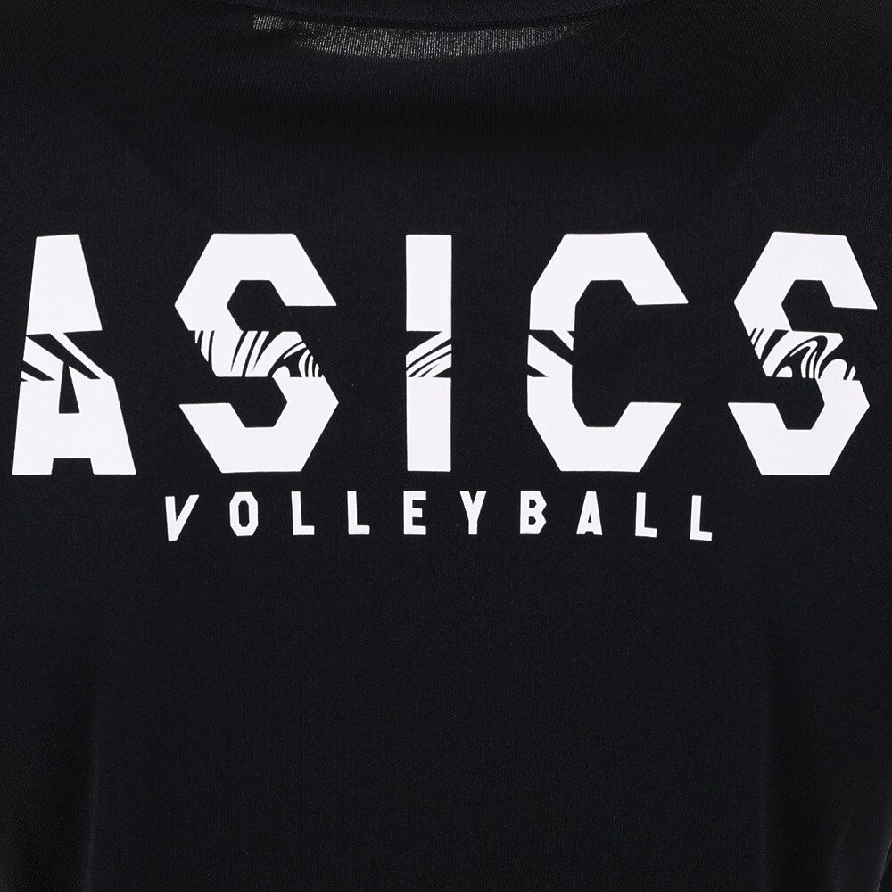 アシックス（ASICS）（メンズ）バレーボールウェア ドライプリント半袖シャツ 2051A332.002