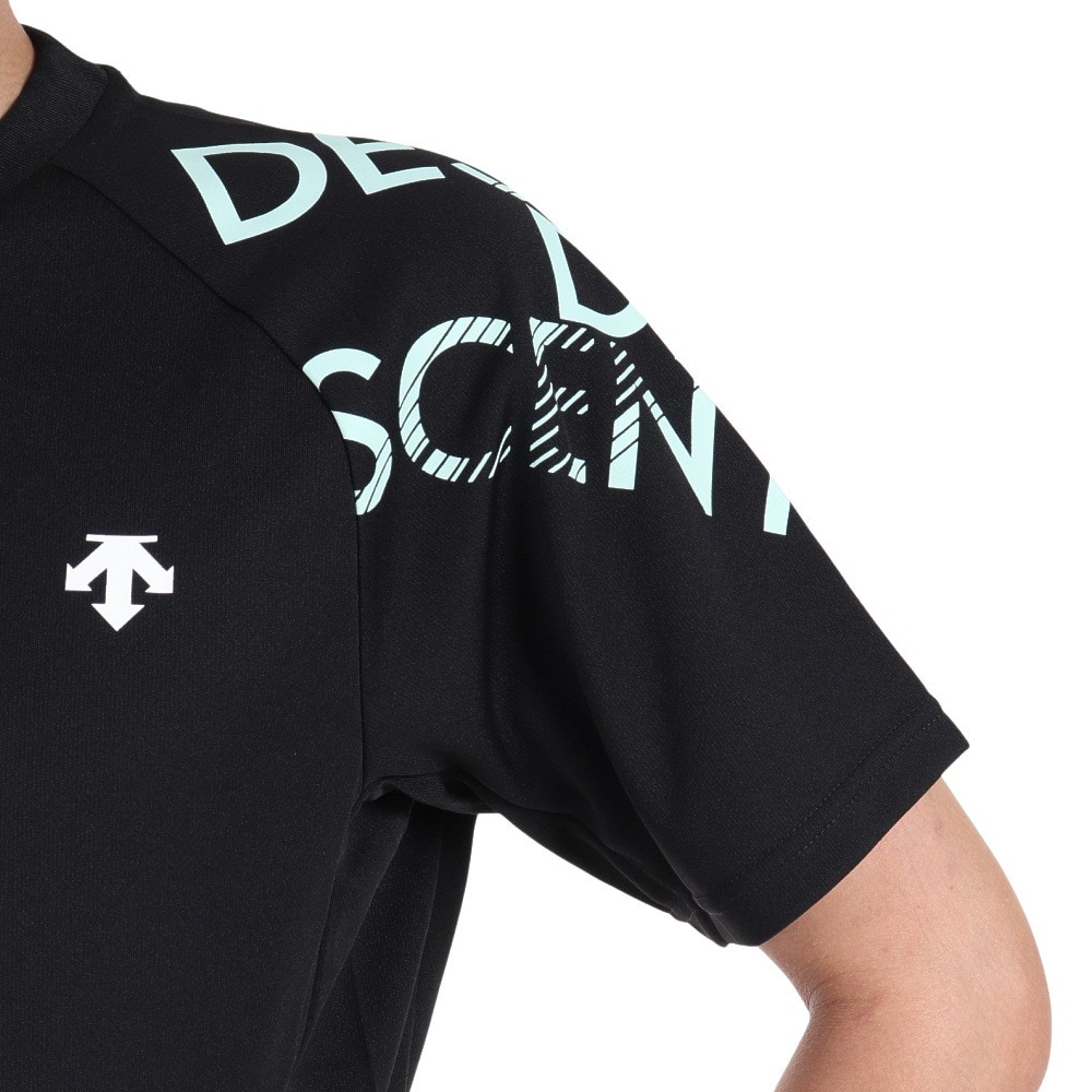 デサント（DESCENTE）（メンズ）バレーボールウェア 半袖バレーボールシャツ DX-B2690XB BKGR