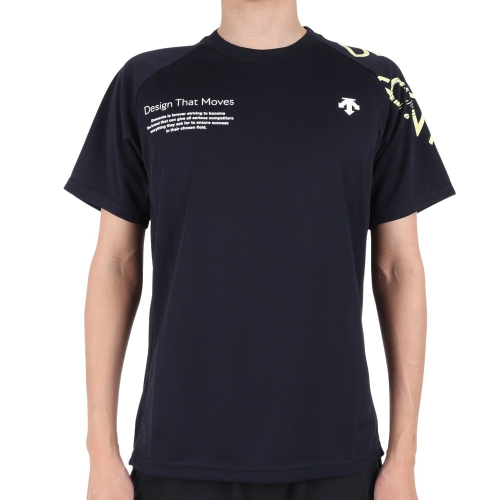 デサント（DESCENTE）（メンズ）バレーボールウェア 半袖バレーボールシャツ DX-B2690XB NVYL