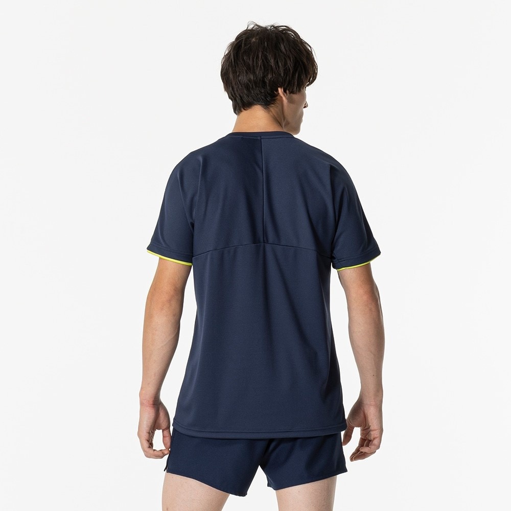 ミズノ（MIZUNO）（メンズ、レディース）バレーボールウェア N－XTプラクティスシャツ 半袖Tシャツ V2MAB00214