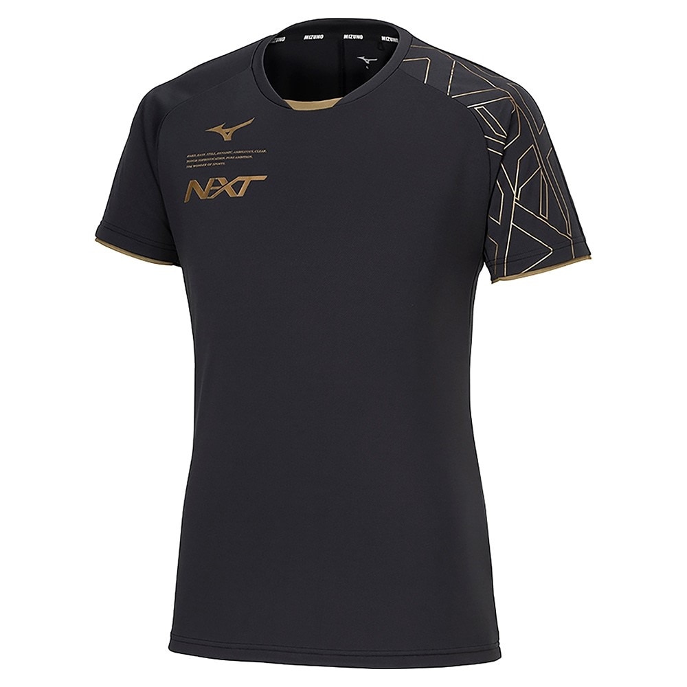 ミズノ（MIZUNO）（メンズ、レディース）バレーボールウェア N－XTプラクティスシャツ 半袖Tシャツ V2MAB00295