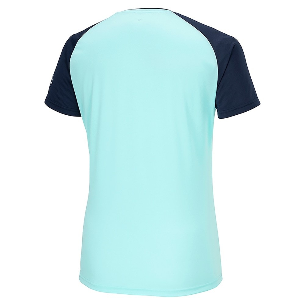 ミズノ（MIZUNO）（メンズ、レディース）バレーボールウェア Funtastプラクティスシャツ 半袖Tシャツ V2MAB10120