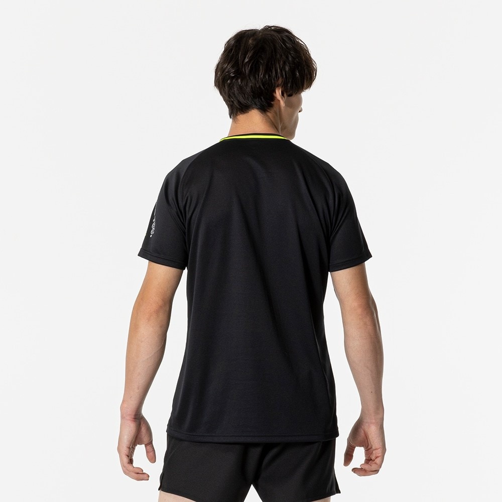 ミズノ（MIZUNO）（メンズ、レディース）バレーボールウェア Funtastプラクティスシャツ 半袖Tシャツ V2MAB10194