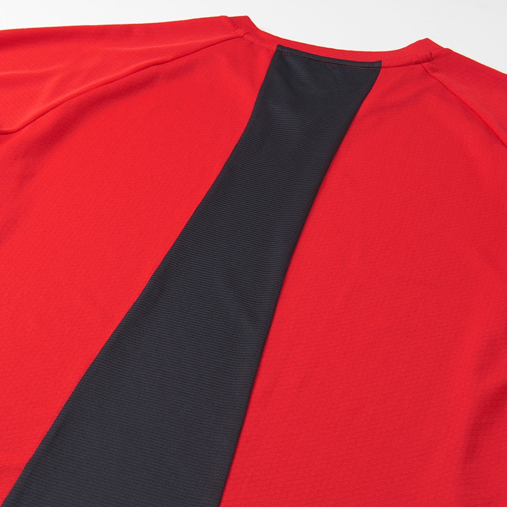 デサント（DESCENTE）（メンズ）バレーボールウェア 半袖バレーボールシャツ DVUXJA50 RED