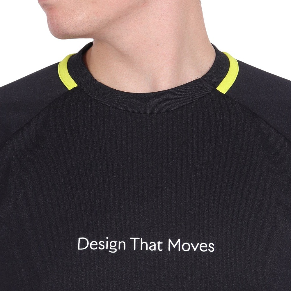 デサント（DESCENTE）（メンズ、レディース）バレーボールウェア 半袖バレーボールシャツ DVUXJA51 BK 速乾