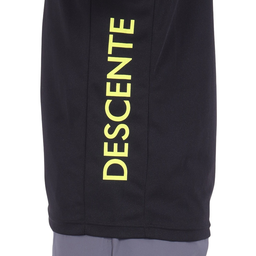 デサント（DESCENTE）（メンズ、レディース）バレーボールウェア 半袖バレーボールシャツ DVUXJA51 BK 速乾