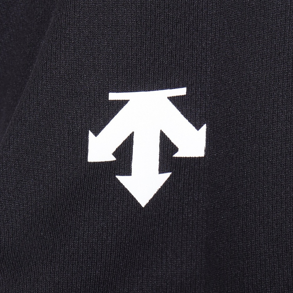 デサント（DESCENTE）（メンズ、レディース）バレーボールウェア 半袖バレーボールシャツ DVUXJA51 BK 速乾