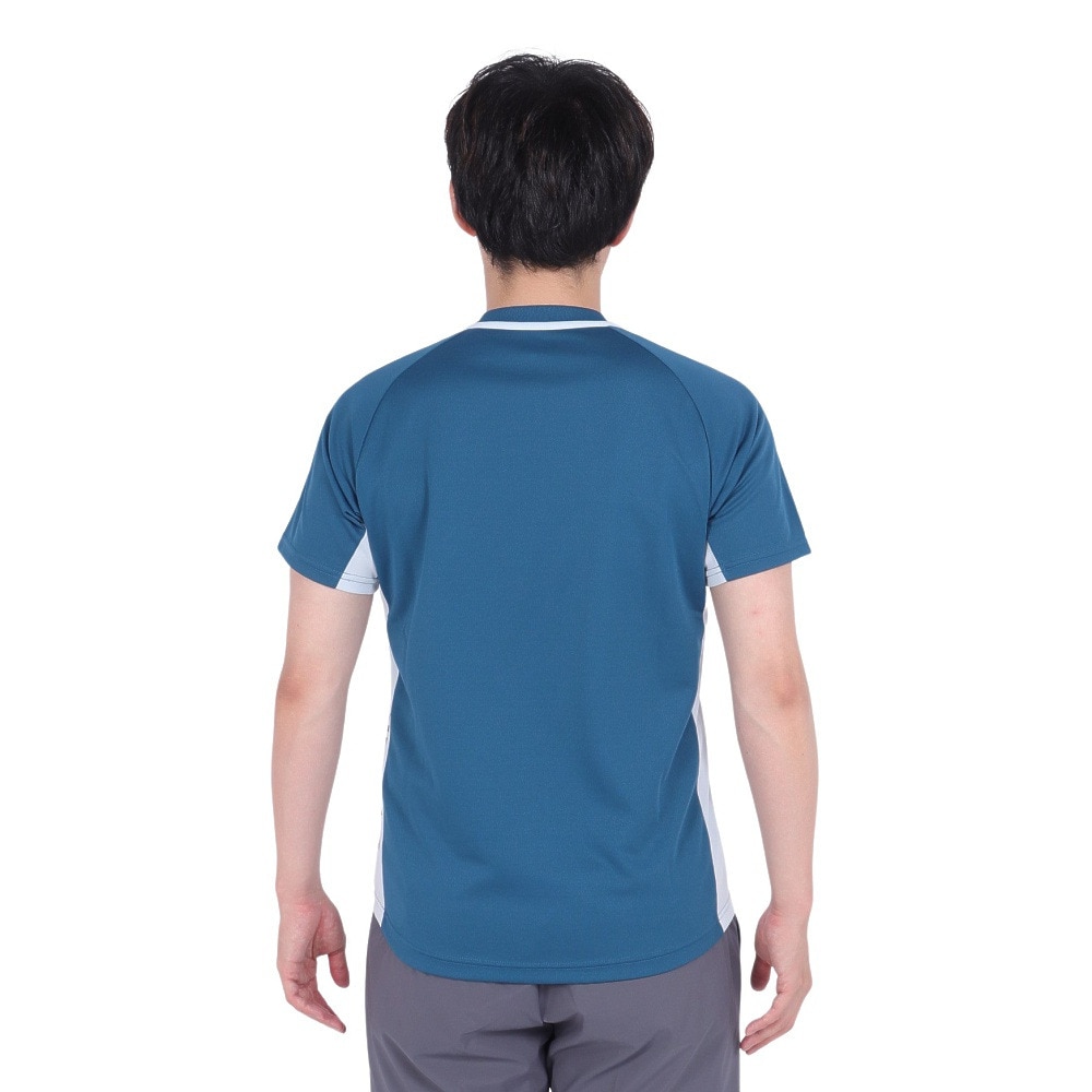 デサント（DESCENTE）（メンズ、レディース）バレーボールウェア 半袖バレーボールシャツ DVUXJA51 GRN 速乾