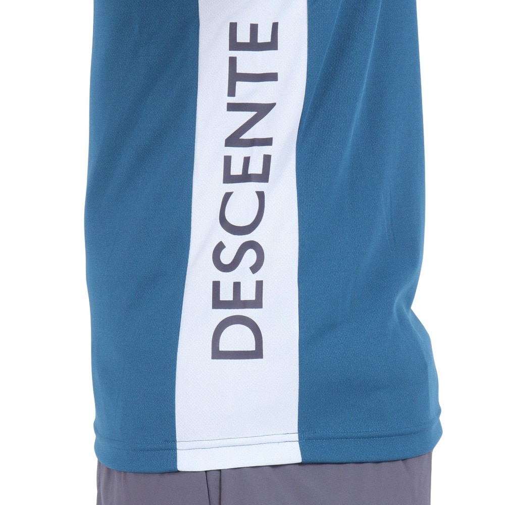 デサント（DESCENTE）（メンズ、レディース）バレーボールウェア 半袖バレーボールシャツ DVUXJA51 GRN 速乾