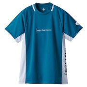 デサント（DESCENTE）（メンズ、レディース）バレーボールウェア 半袖バレーボールシャツ DVUXJA51 GRN 速乾