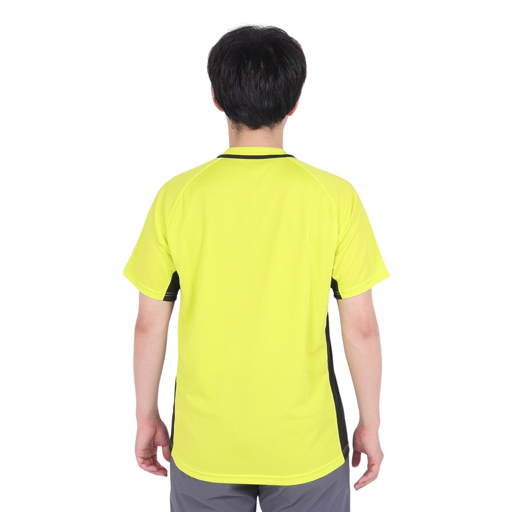 デサント（DESCENTE）（メンズ、レディース）バレーボールウェア 半袖バレーボールシャツ DVUXJA51 YLIM 速乾
