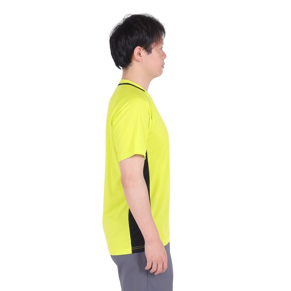 デサント（DESCENTE）（メンズ、レディース）バレーボールウェア 半袖バレーボールシャツ DVUXJA51 YLIM 速乾