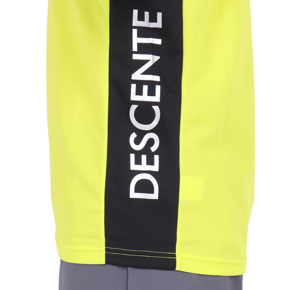 デサント（DESCENTE）（メンズ、レディース）バレーボールウェア 半袖バレーボールシャツ DVUXJA51 YLIM 速乾