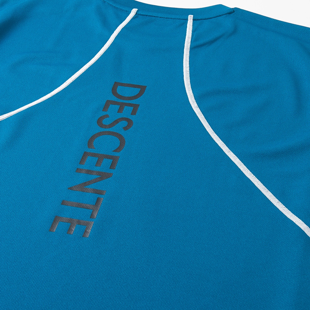 デサント（DESCENTE）（メンズ、レディース）バレーボールウェア 半袖バレーボールシャツ DVUXJA52 GRN 速乾