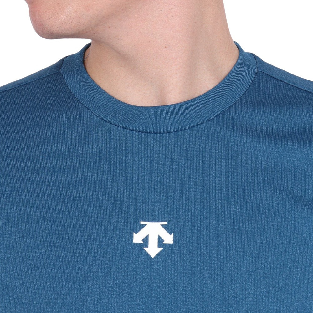 デサント（DESCENTE）（メンズ、レディース）バレーボールウェア 半袖バレーボールシャツ DVUXJA52 GRN 速乾
