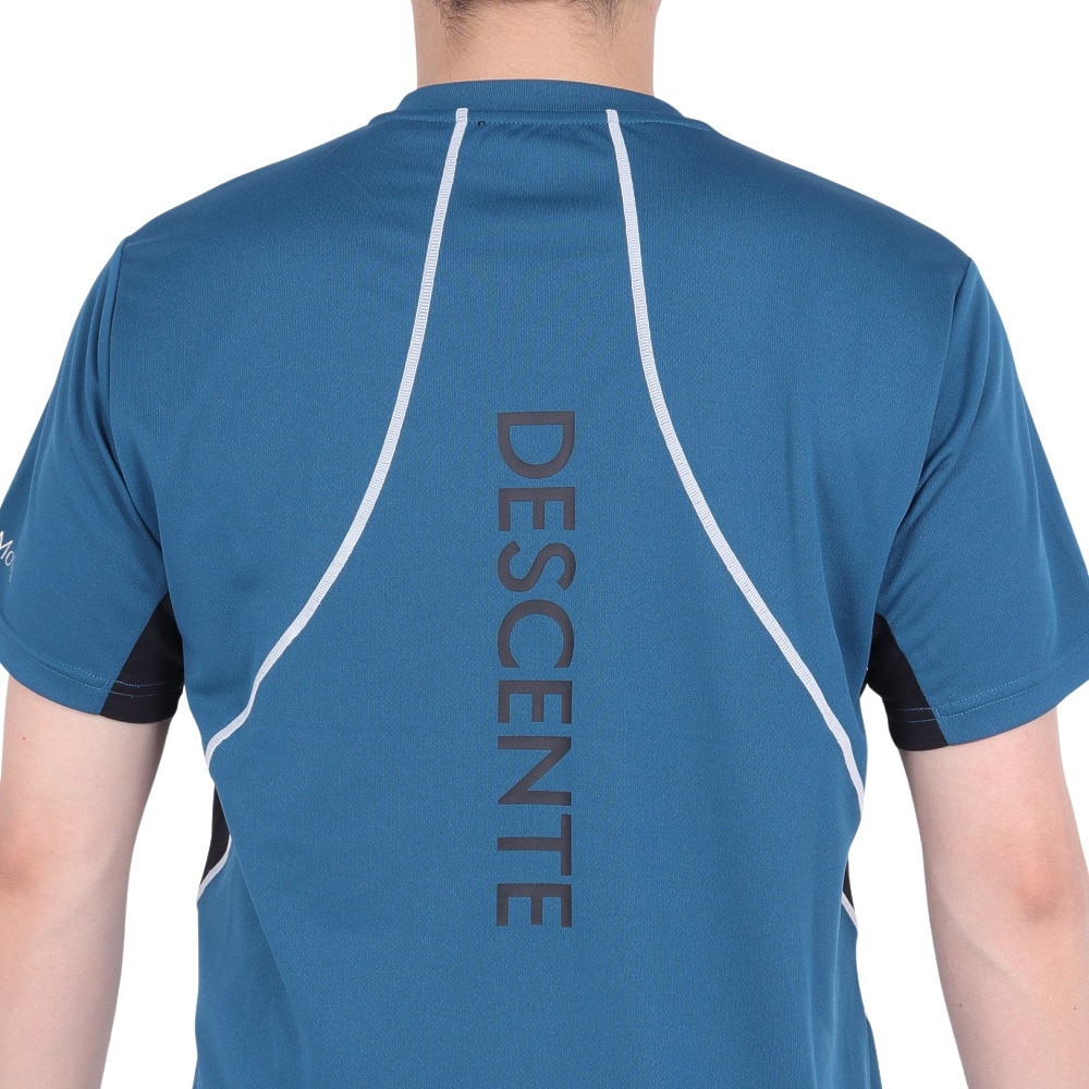 デサント（DESCENTE）（メンズ、レディース）バレーボールウェア 半袖バレーボールシャツ DVUXJA52 GRN 速乾