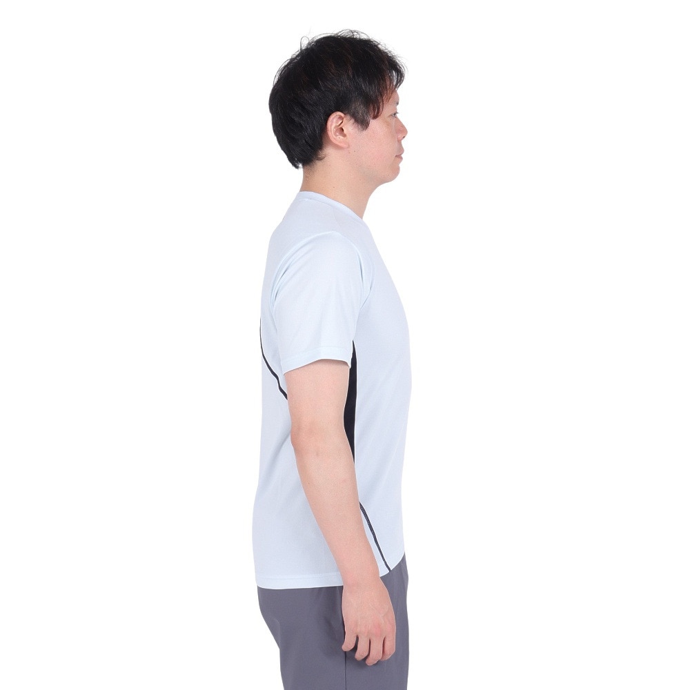デサント（DESCENTE）（メンズ、レディース）バレーボールウェア 半袖バレーボールシャツ DVUXJA52 WHT 速乾