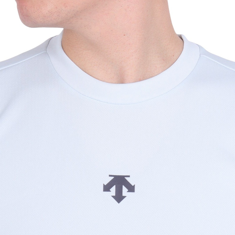 デサント（DESCENTE）（メンズ、レディース）バレーボールウェア 半袖バレーボールシャツ DVUXJA52 WHT 速乾