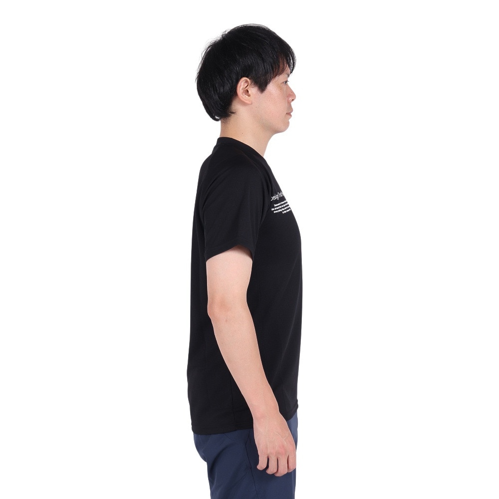 デサント（DESCENTE）（メンズ）バレーボールウェア 半袖シャツ DV4FHTX1UB BKBG