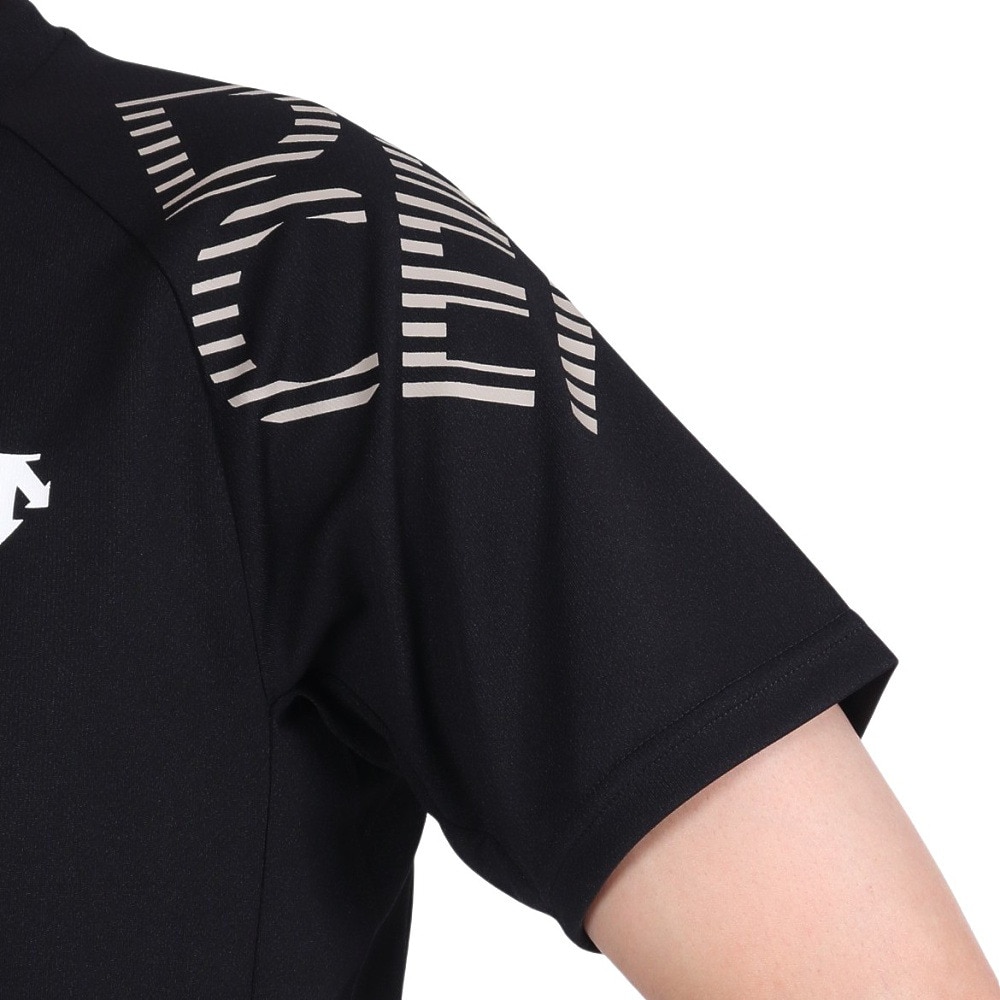 デサント（DESCENTE）（メンズ）バレーボールウェア 半袖シャツ DV4FHTX1UB BKBG