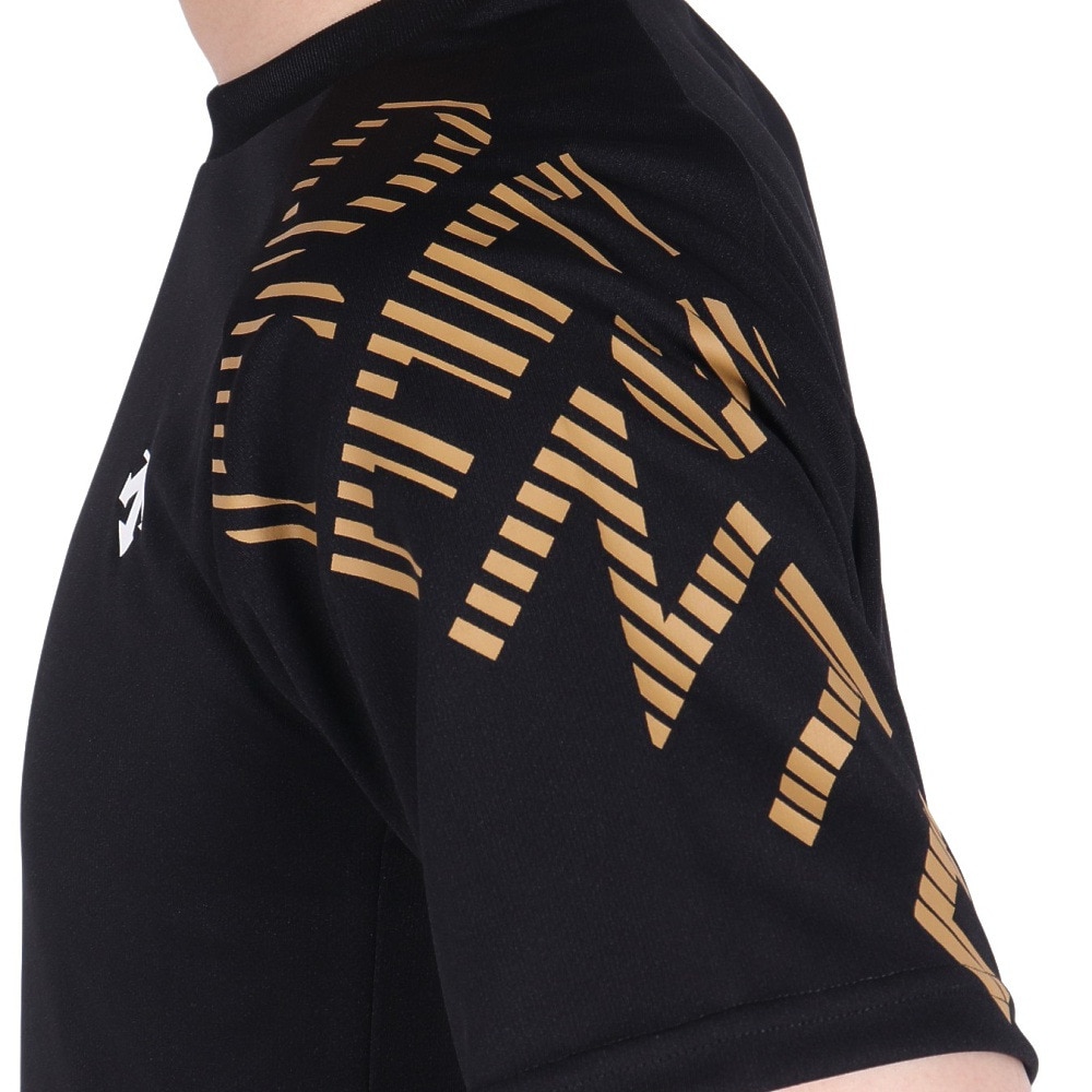 デサント（DESCENTE）（メンズ）バレーボールウェア 半袖シャツ DV4FHTX1UB BKBW