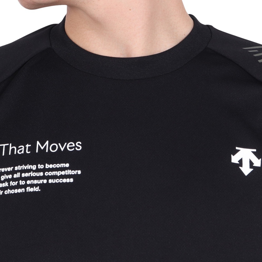 デサント（DESCENTE）（メンズ）バレーボールウェア 半袖シャツ DV4FHTX1UB BKKH