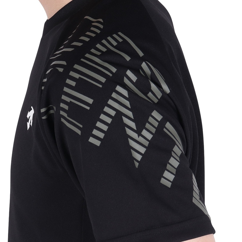 デサント（DESCENTE）（メンズ）バレーボールウェア 半袖シャツ DV4FHTX1UB BKKH