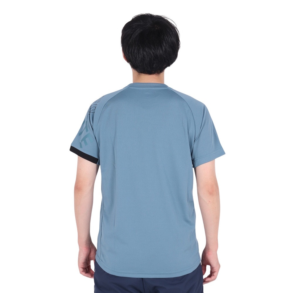 デサント（DESCENTE）（メンズ、レディース）バレーボールウェア 半袖シャツ DV4FHT02U BL00