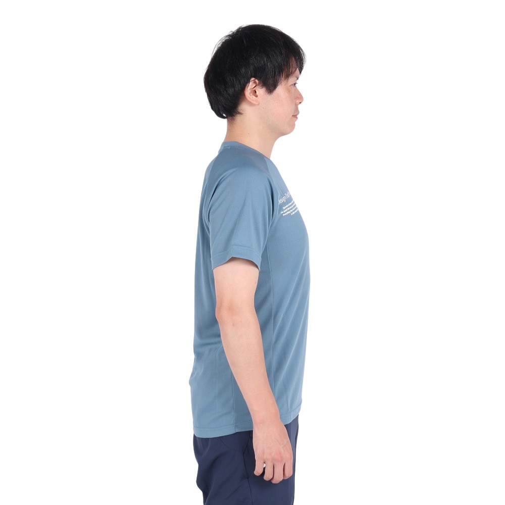 デサント（DESCENTE）（メンズ、レディース）バレーボールウェア 半袖シャツ DV4FHT02U BL00